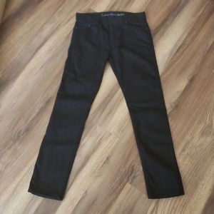 Black slim fit Calvin Klein jeans